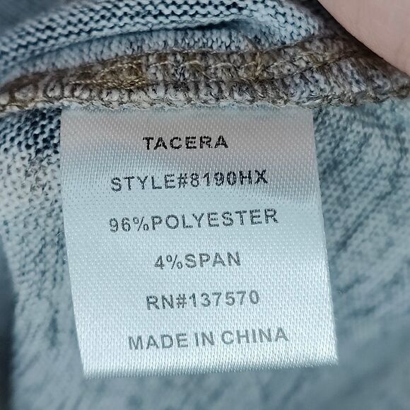 Tacera Sand Print Abstract Shirt Dress - Picture 9 of 9